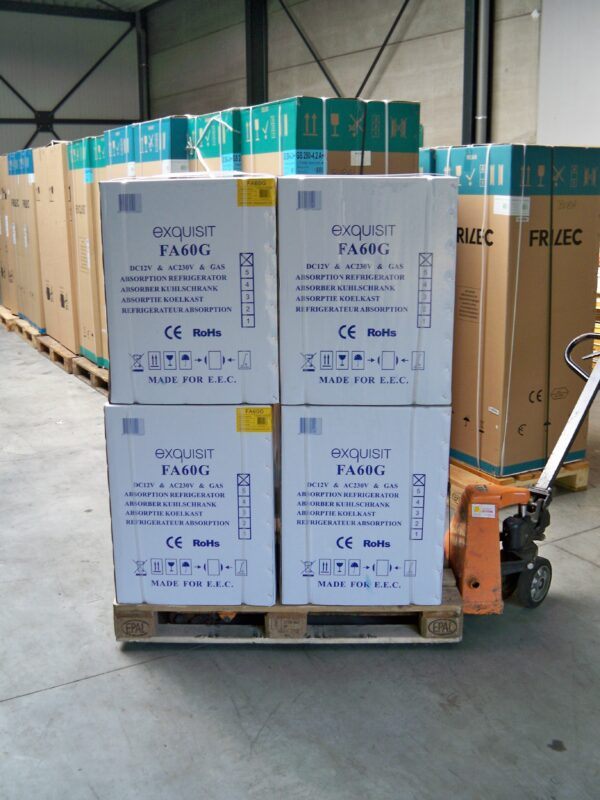 Koelkasten Absorptie mobilhome Gas/12v/220v