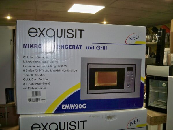Microgolfoven inbouw + grill Exquisite type EMW-20G