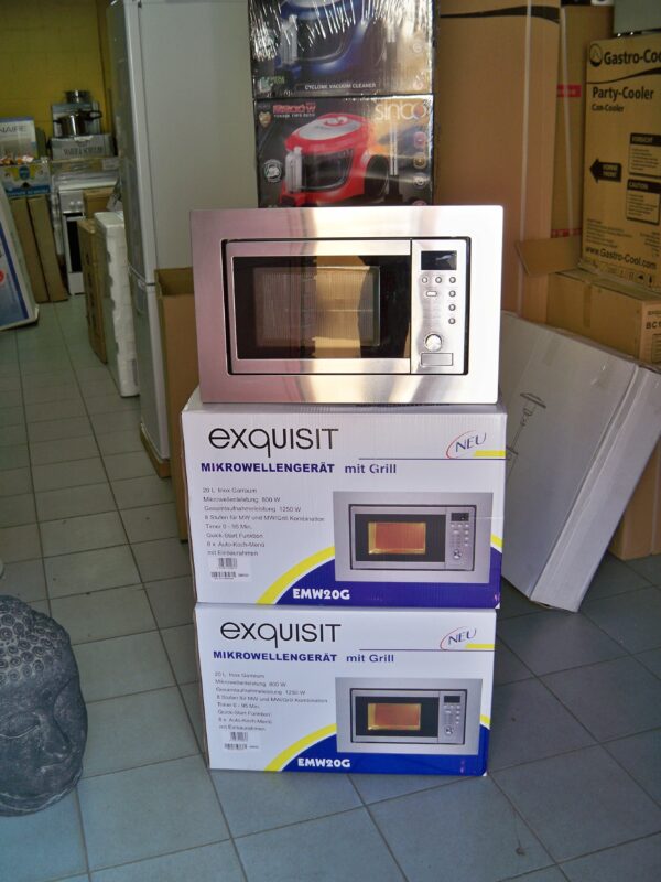 Microgolfoven inbouw + grill Exquisite type EMW-20G