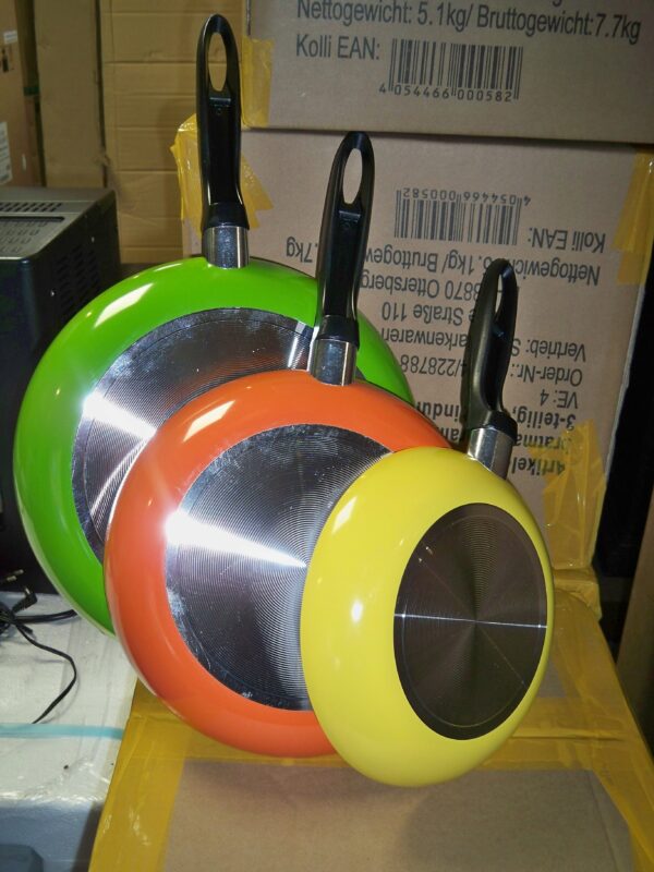 Pannenset keramisch 3 delig Bratmaxx