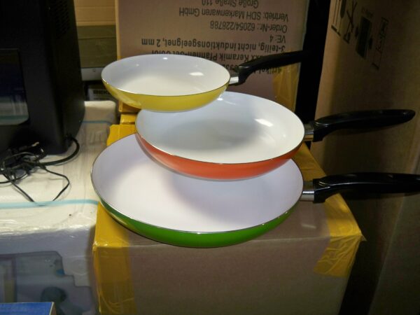 Pannenset keramisch 3 delig Bratmaxx