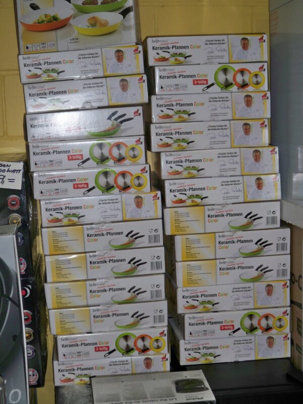 Pannenset keramisch 3 delig Bratmaxx