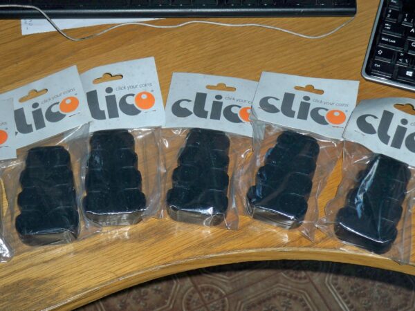 Munthouders Clico , de echte munthouders