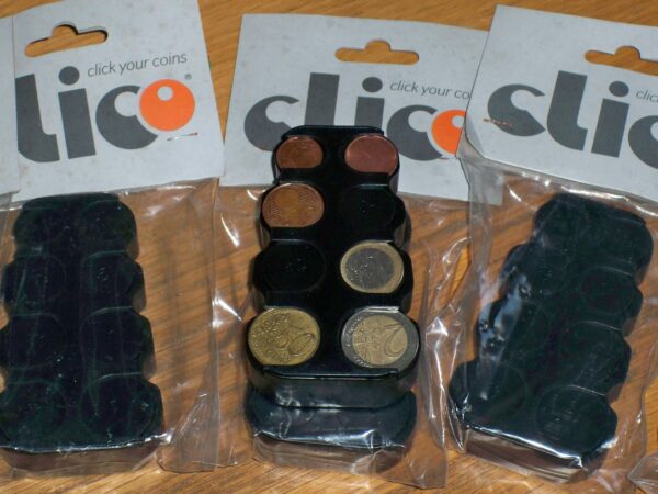 Munthouders Clico , de echte munthouders