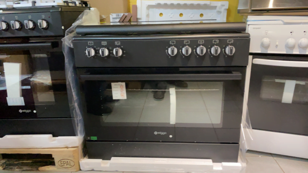 Gemengde Fornuizen Gas met Elektrische Oven + Grill Merk Wiggo 90 cm breed