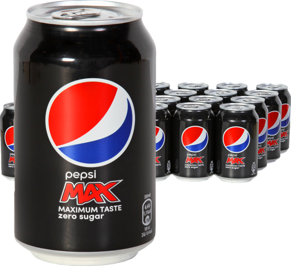 Pepsi MAX  24 x 33 cl Blikken