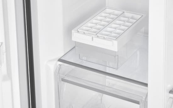 Exquisit CDJ445-041EG - Amerikaanse koelkast - Met Display - 5 Jaar Garantie - Ice-Twister - Snelvries functie - No Frost - 442 Liter - Inox